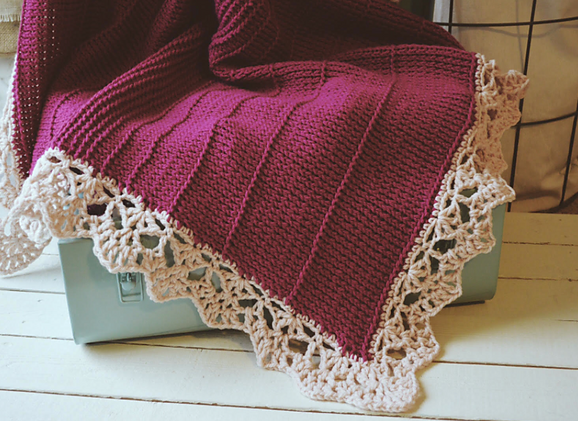 Magnolia Baby Blanket
